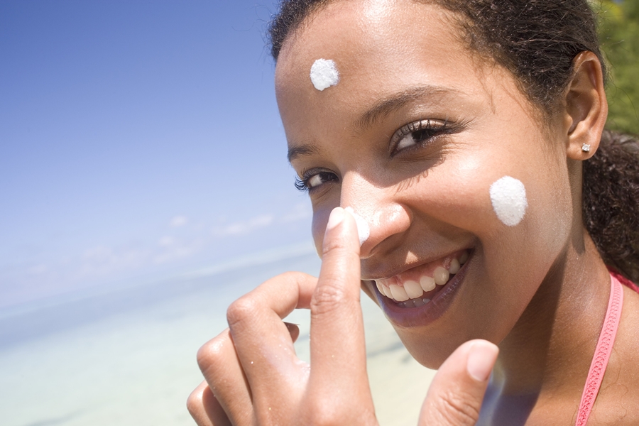 Sunscreen for acne