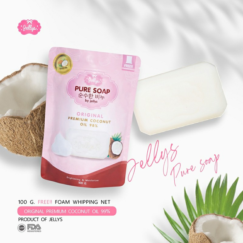 Pure Soap by Jellys, Worldwide Shipping